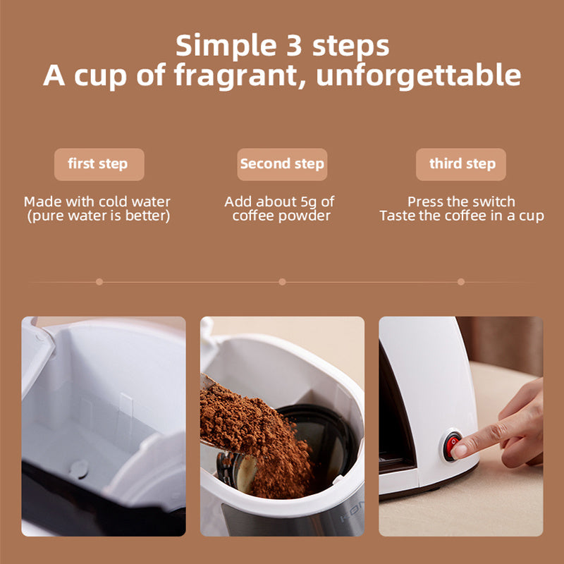 Mini máquina de café totalmente automática