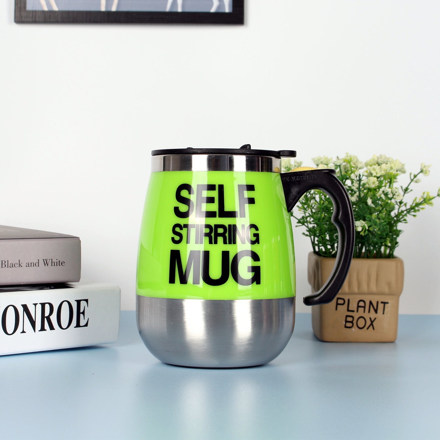 Taza de café eléctrica de acero inoxidable