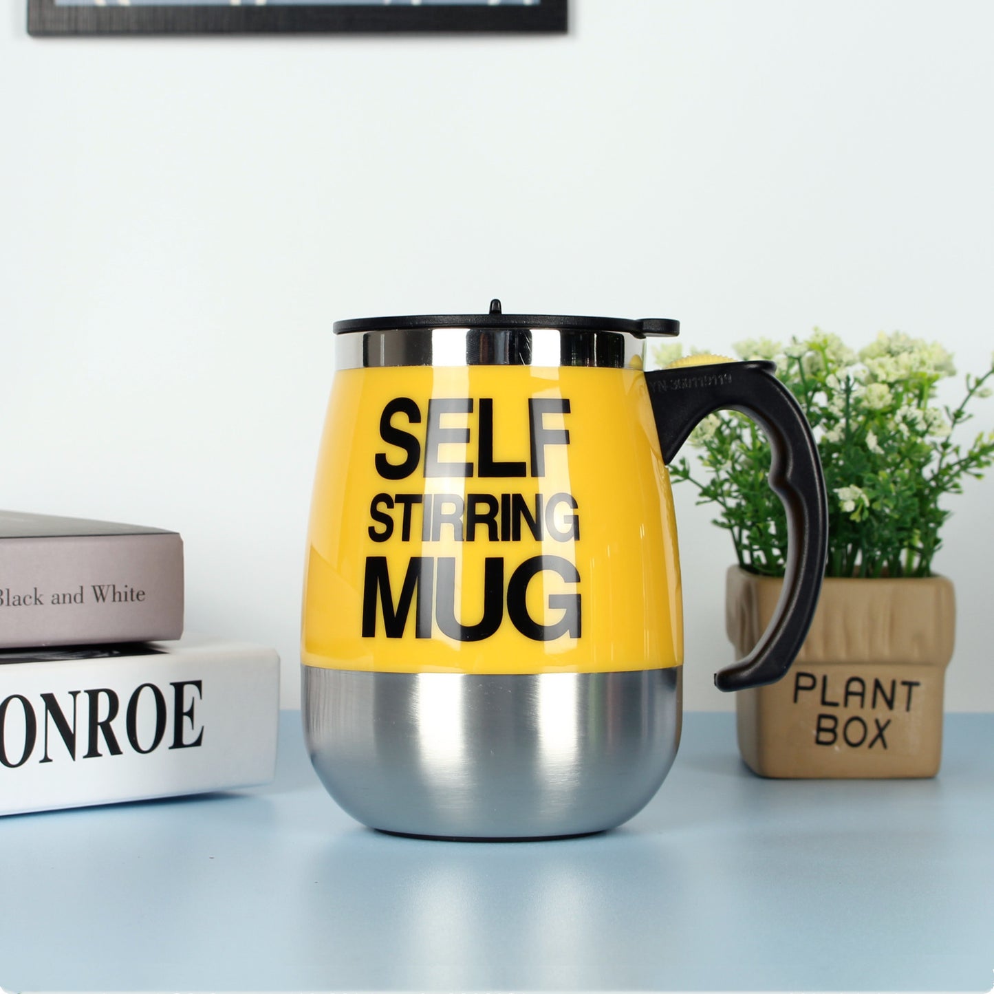 Taza de café eléctrica de acero inoxidable