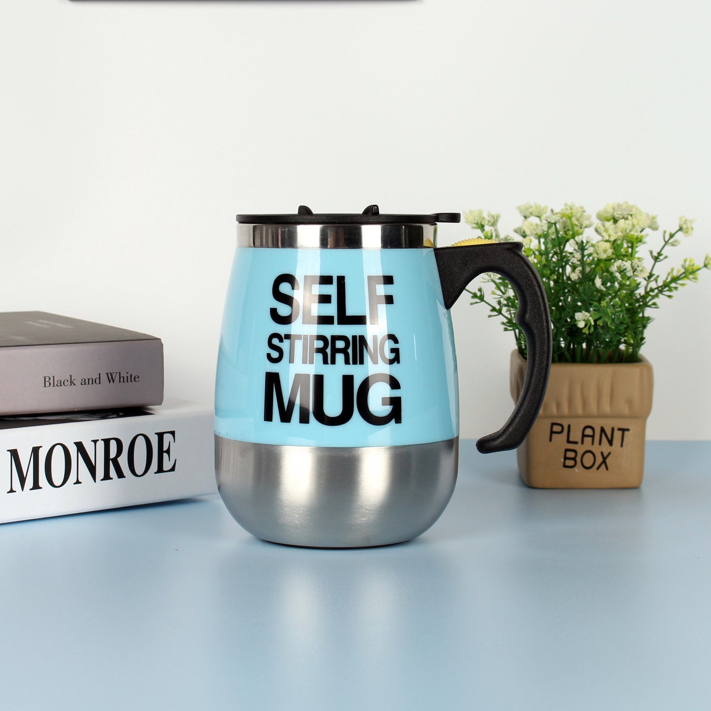 Taza de café eléctrica de acero inoxidable