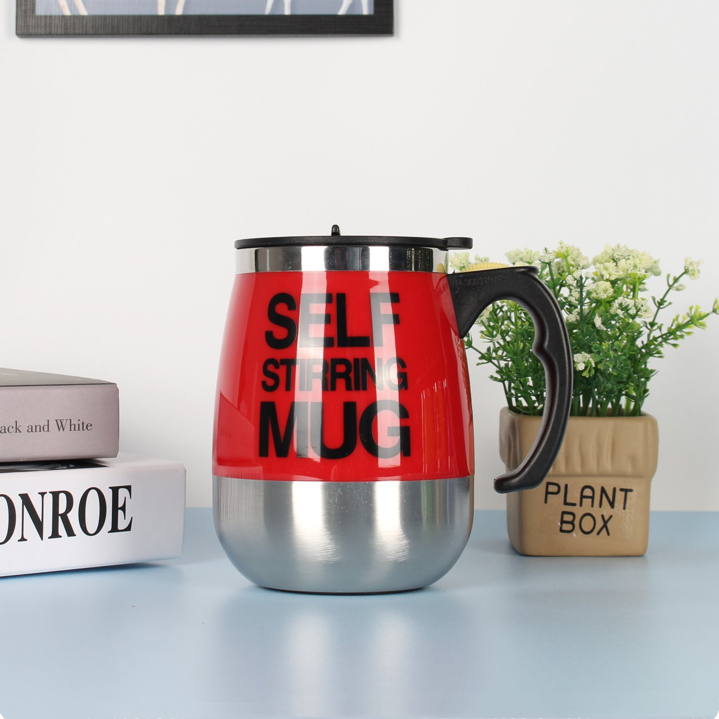 Taza de café eléctrica de acero inoxidable