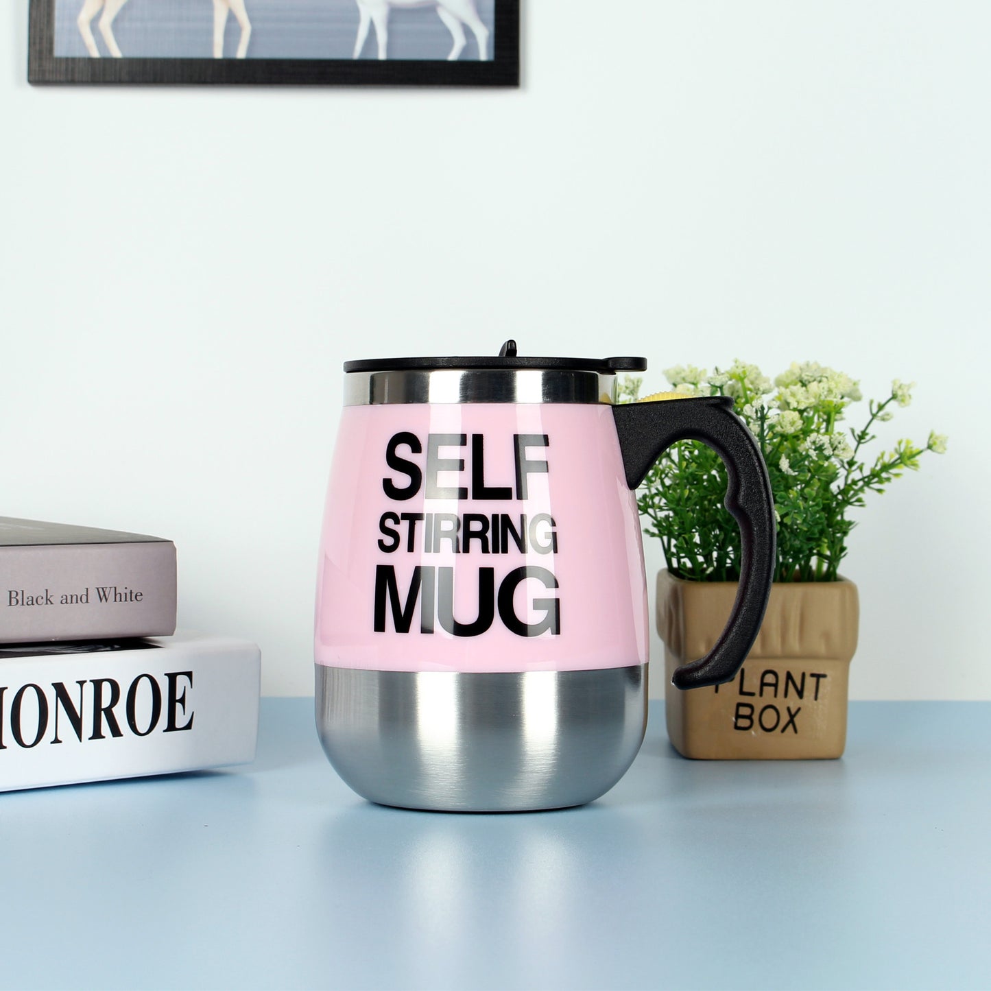 Taza de café eléctrica de acero inoxidable