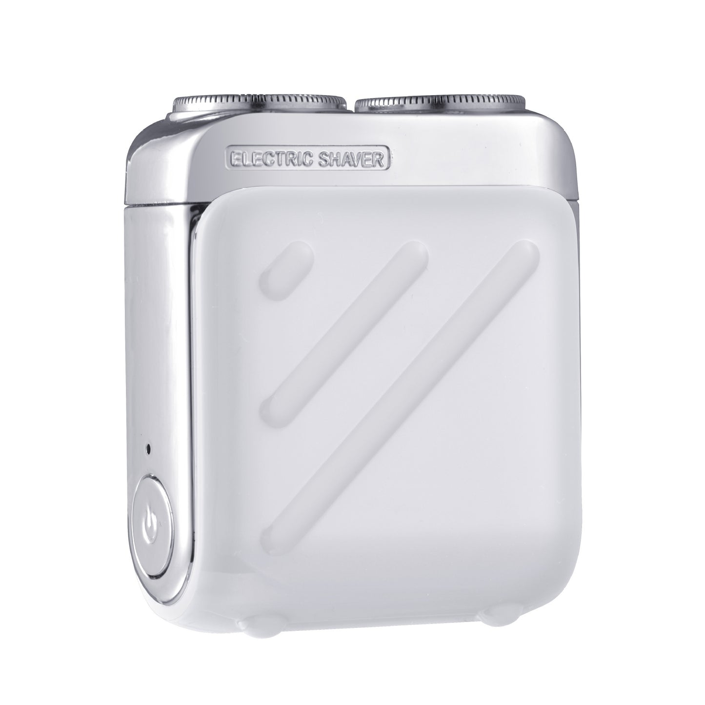 Mini afeitadora eléctrica portátil lavable con cabezal de corte doble