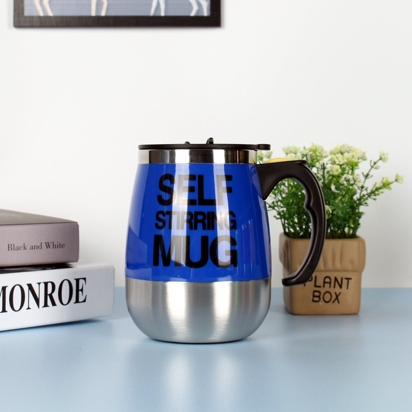 Taza de café eléctrica de acero inoxidable