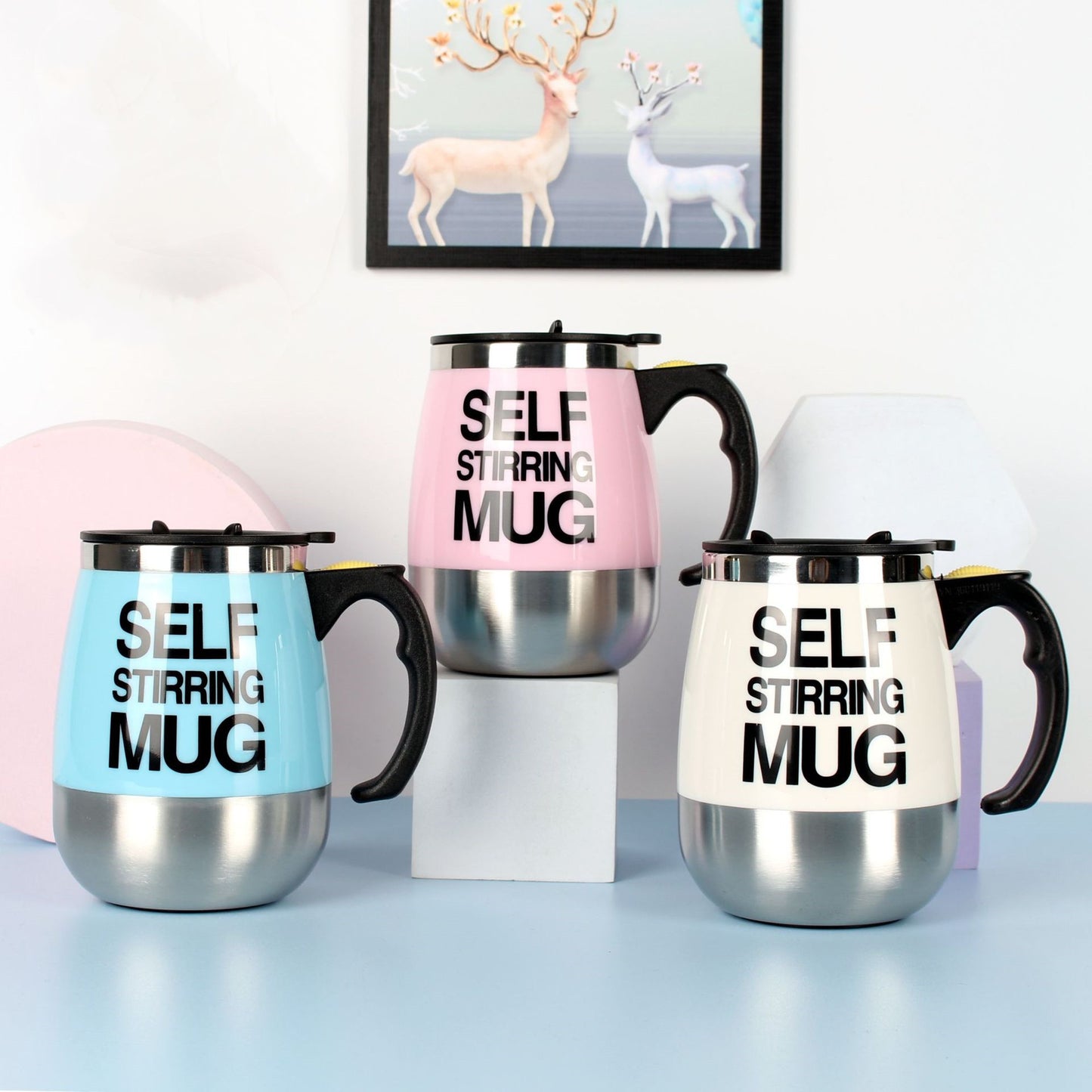Taza de café eléctrica de acero inoxidable