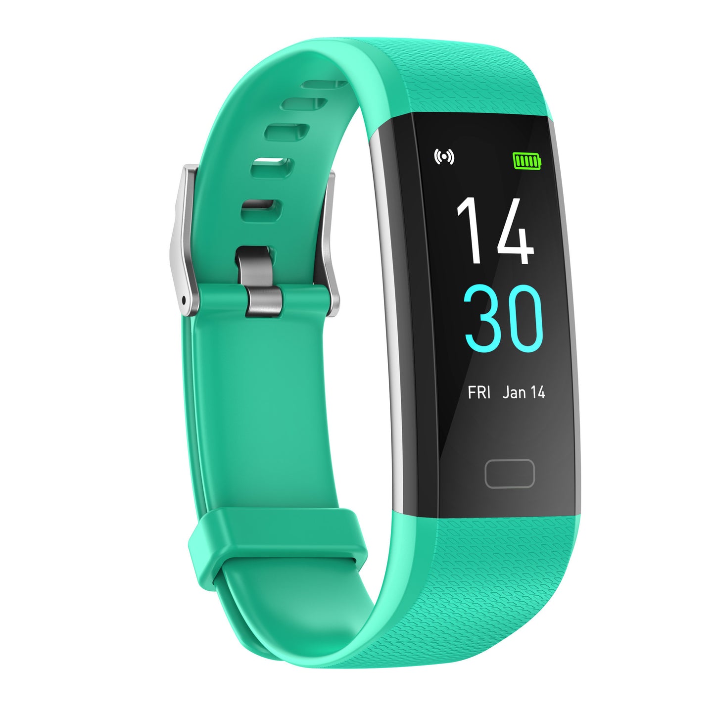 Reloj inteligente con medidor de frecuencia cardíaca y pasos