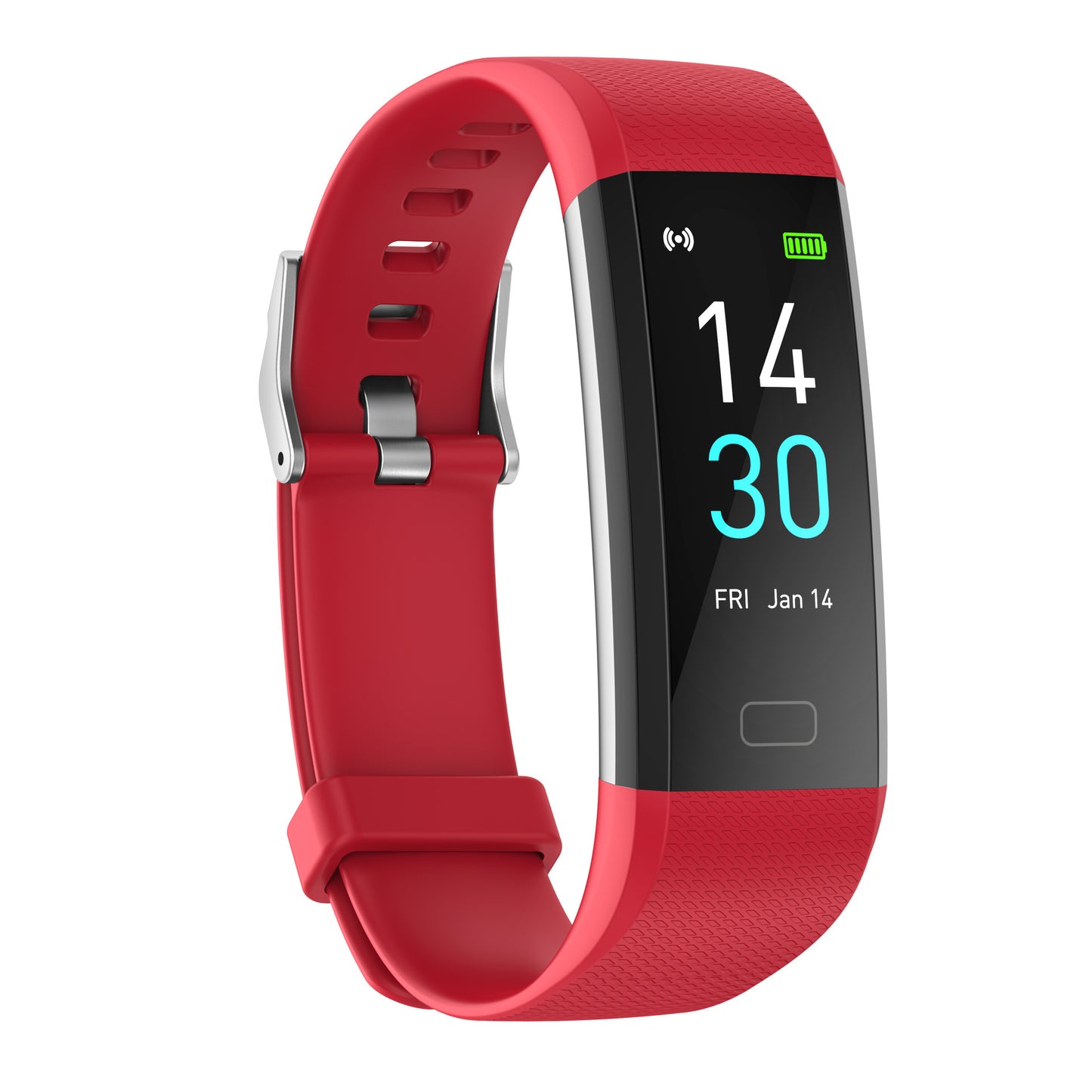 Reloj inteligente con medidor de frecuencia cardíaca y pasos