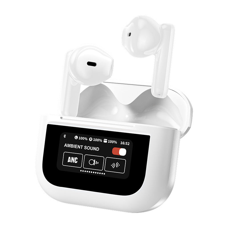 Auriculares Bluetooth con pantalla táctil LCD a todo color