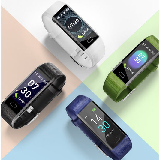 Reloj pulsera inteligente con medidor de frecuencia cardíaca y pasos
